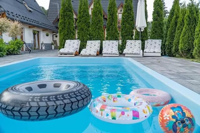 Domek Dream II Z Jacuzzi I Basenem Poronin Exterior foto